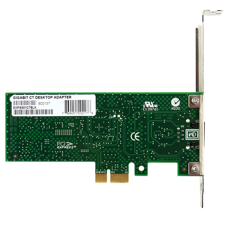 EXPI9301CT, Intel Gigabit CT Desktop Adapter